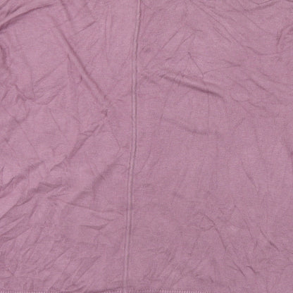 Womens UK Size L Rainbow Purple Pullover Jumper