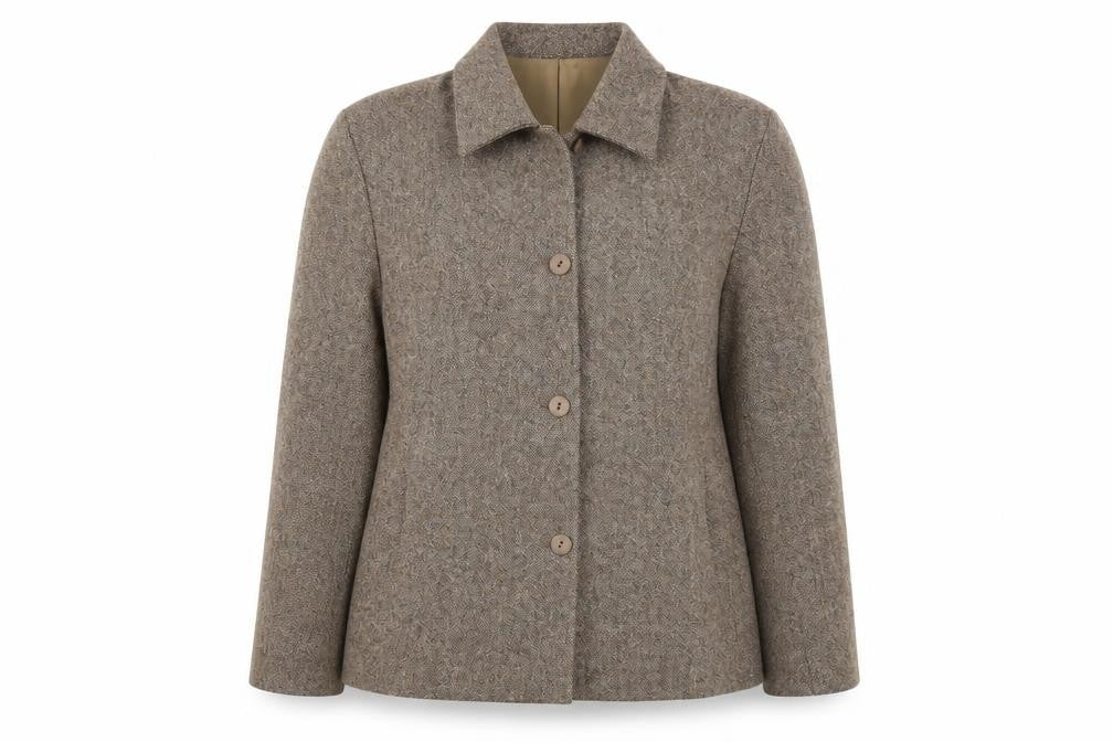 Womens UK Size 16 Slimma Beige Jacket