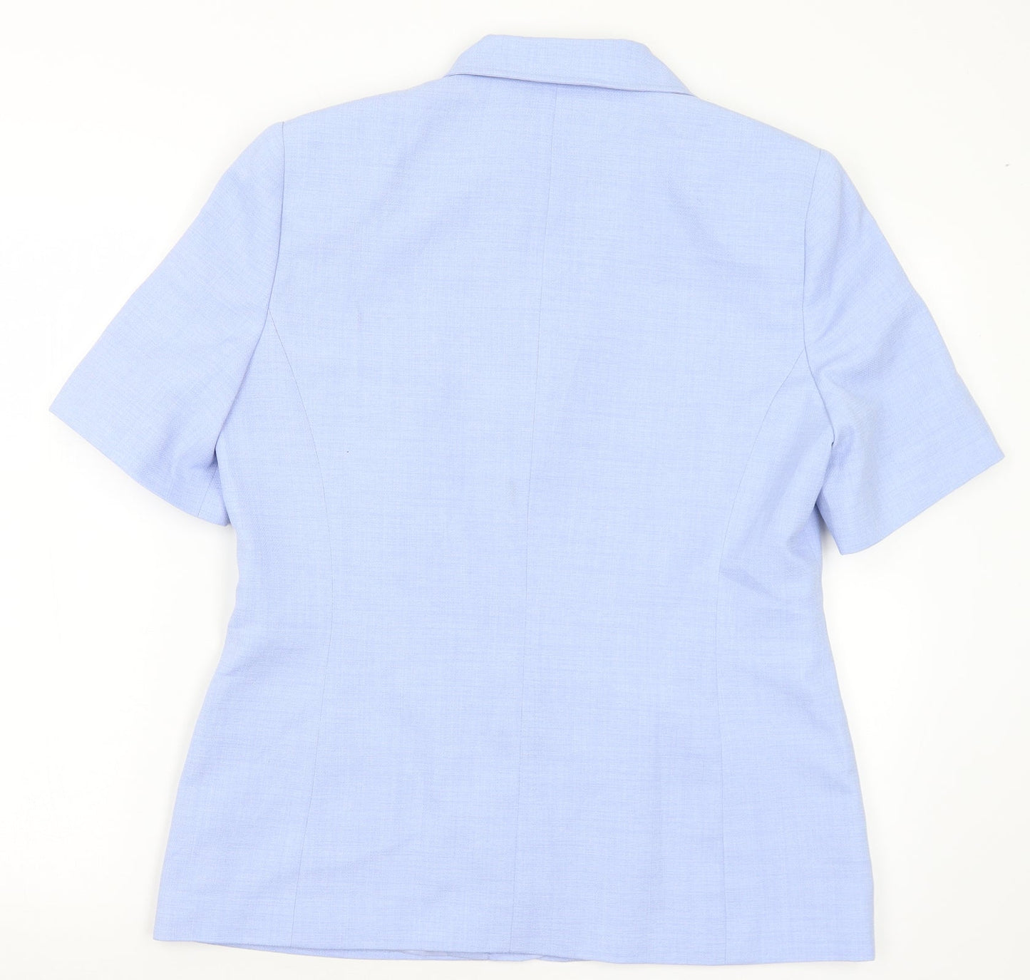 BHS Womens Purple Polyester Jacket Suit Jacket Size 14