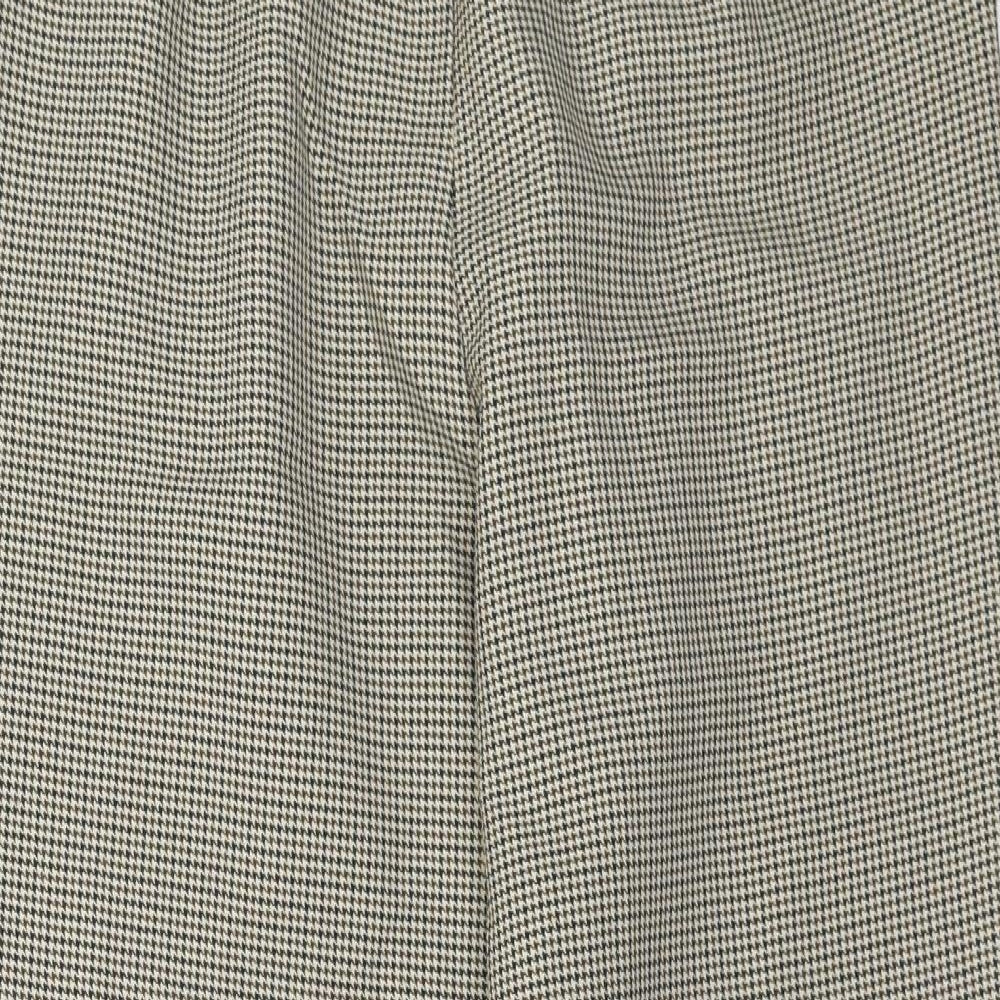 Sky Design Womens Multicoloured Houndstooth Polyester Trousers Size 14 L27 in Regular