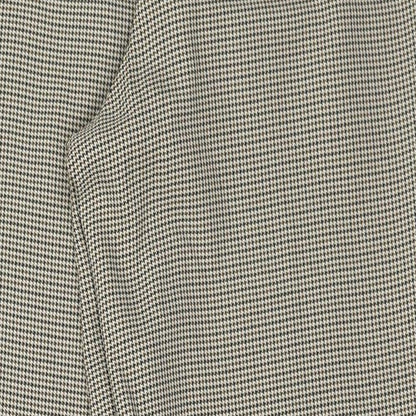 Sky Design Womens Multicoloured Houndstooth Polyester Trousers Size 14 L27 in Regular