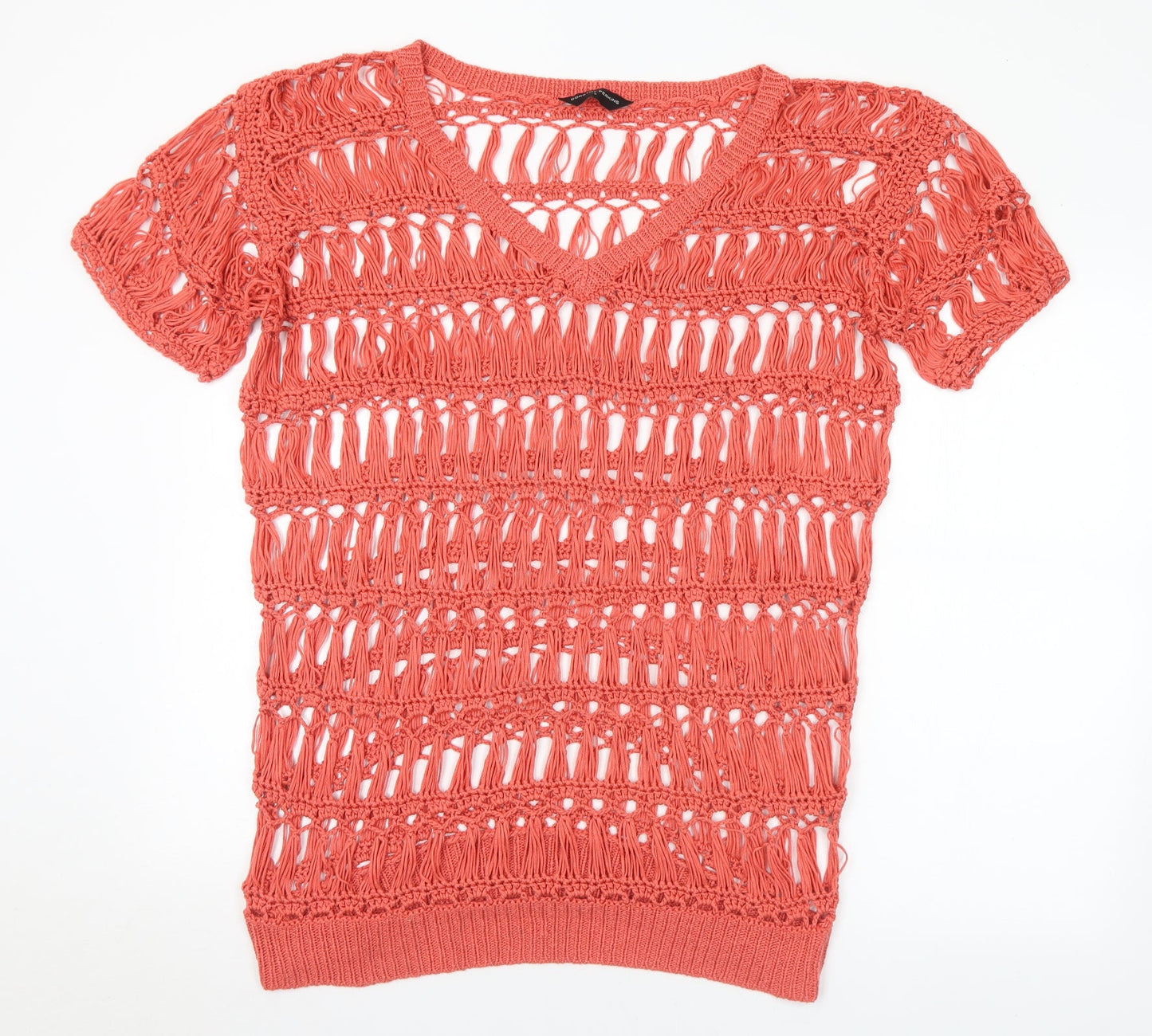 Womens UK Size L Dorothy Perkins Red Pullover Jumper