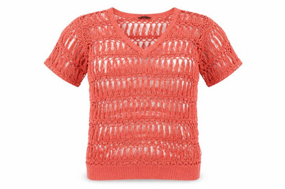 Womens UK Size L Dorothy Perkins Red Pullover Jumper