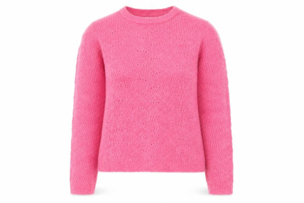 Womens UK Size S Only Pink Pullover Jumper