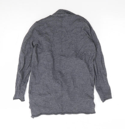Womens UK Size S Cynthia Rowley Grey Cardigan Jumper