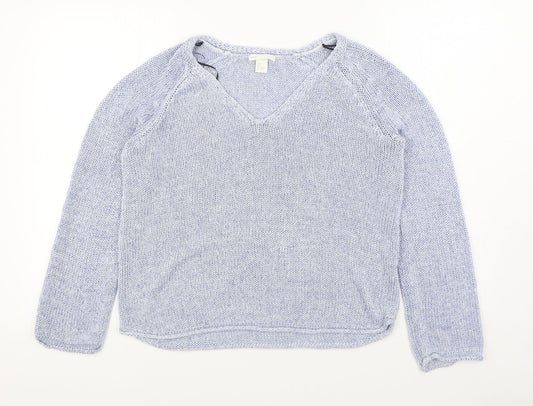 Womens UK Size S H&M Blue Pullover Jumper