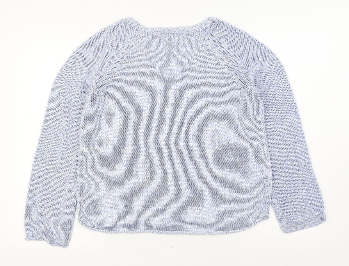 Womens UK Size S H&M Blue Pullover Jumper