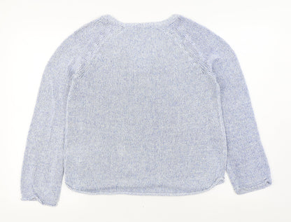 Womens UK Size S H&M Blue Pullover Jumper