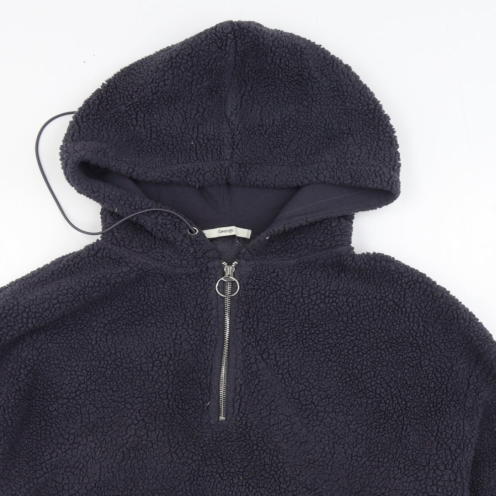 George Womens Grey Jacket Size L Zip