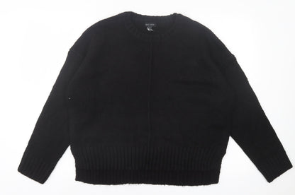 Womens UK Size M New Look Black Pullover Jumper