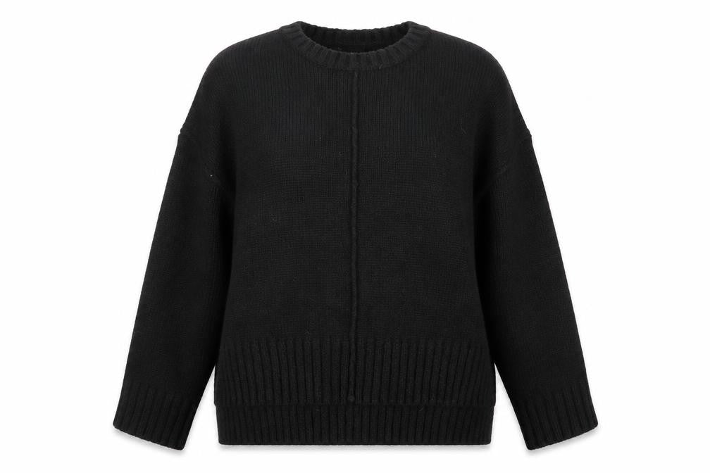 Womens UK Size M New Look Black Pullover Jumper