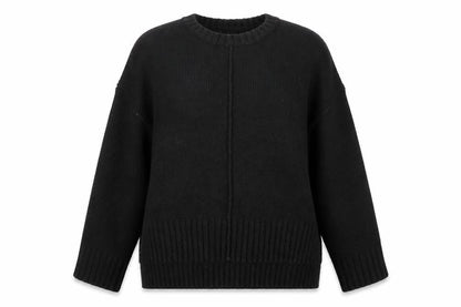 Womens UK Size M New Look Black Pullover Jumper