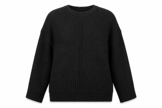 Womens UK Size M New Look Black Pullover Jumper
