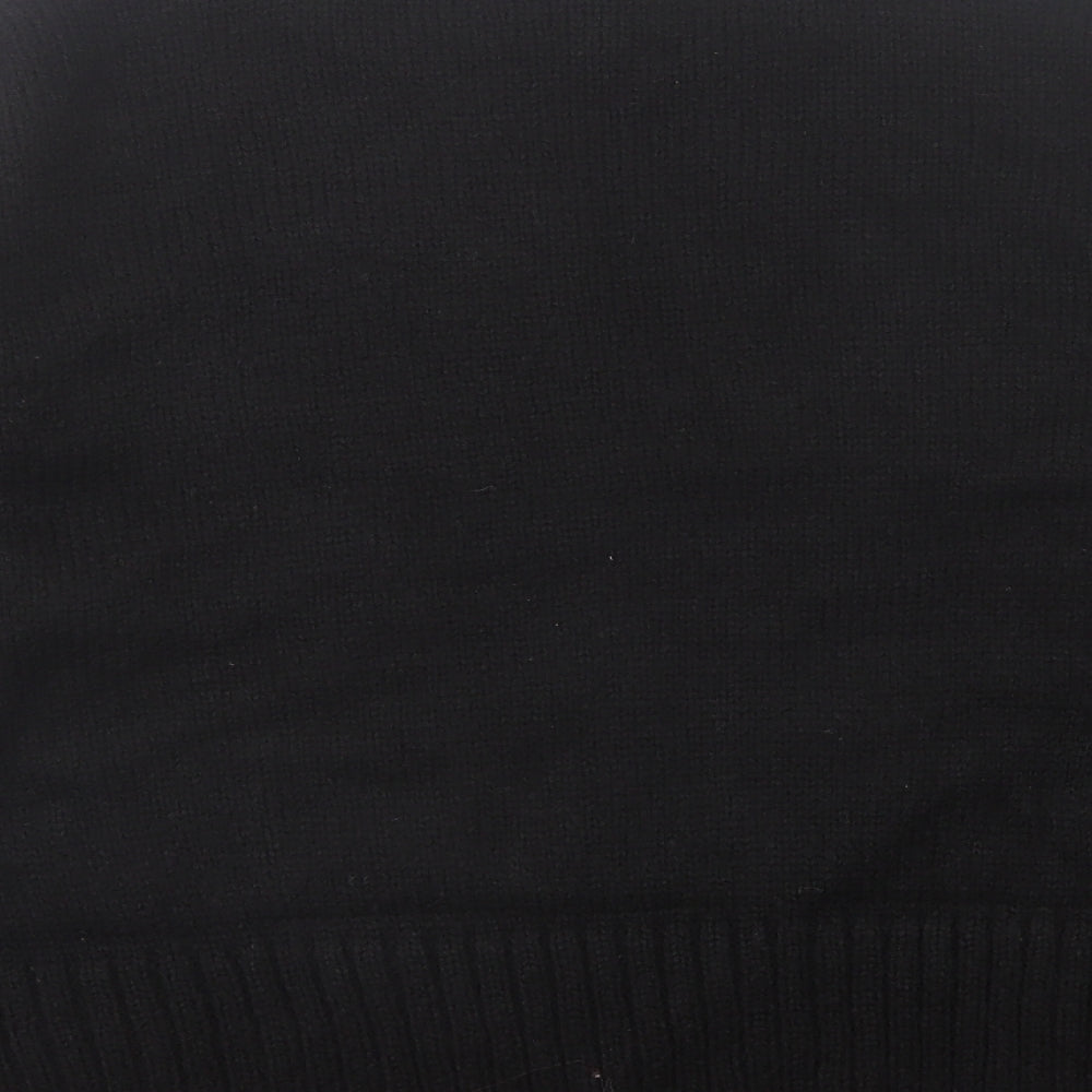 Womens UK Size M New Look Black Pullover Jumper