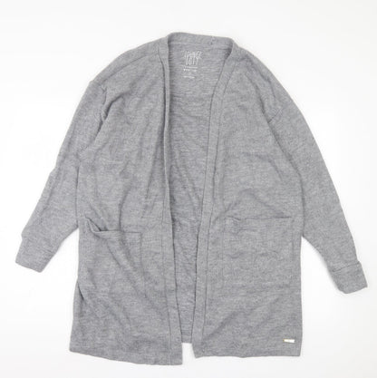 Womens UK Size S River Island Grey Cardigan Jumper