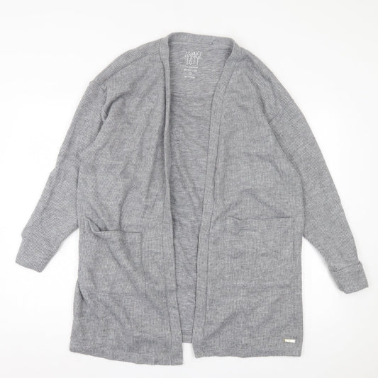 Womens UK Size S River Island Grey Cardigan Jumper