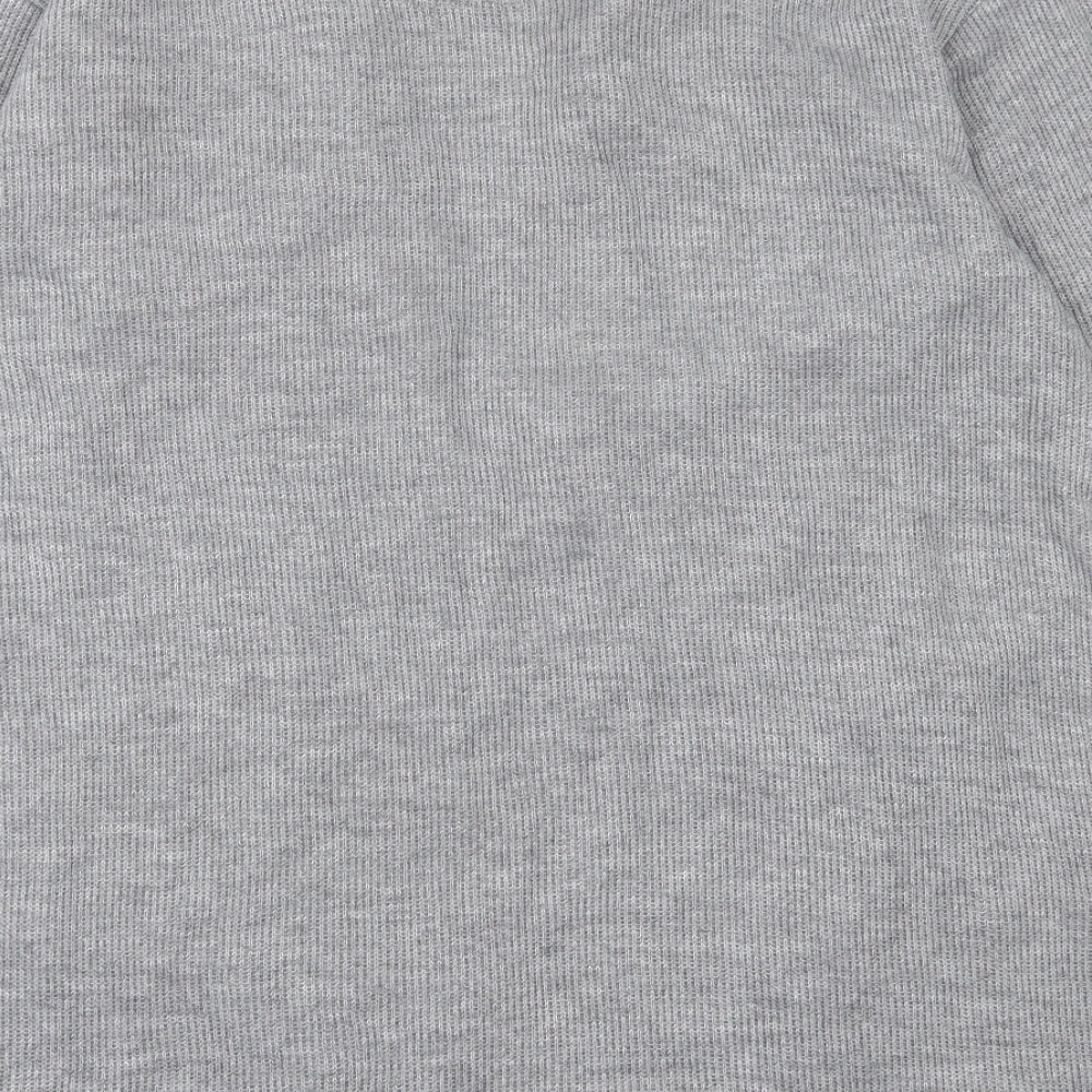 Womens UK Size S River Island Grey Cardigan Jumper