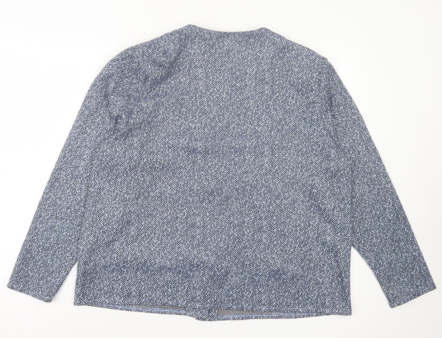 Womens UK Size 20 bonmarch Blue Jacket