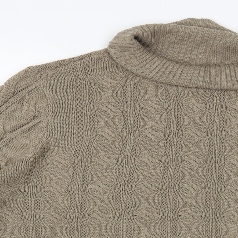 Womens UK Size L bonprix Brown Pullover Jumper