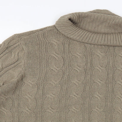 Womens UK Size L bonprix Brown Pullover Jumper