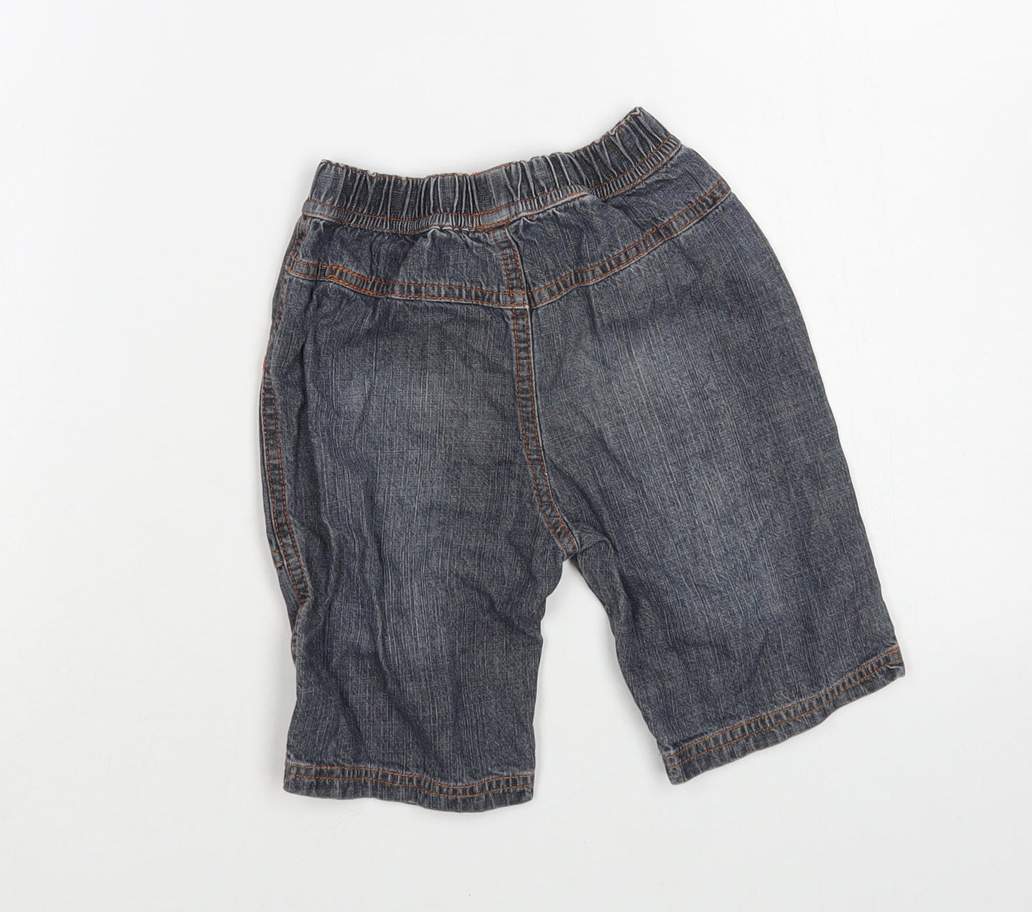 By Teddy Baby Blue Cotton Capri Jeans Size 18-24 Months