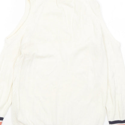 Womens UK Size 10 Urban Bliss White Pullover Jumper