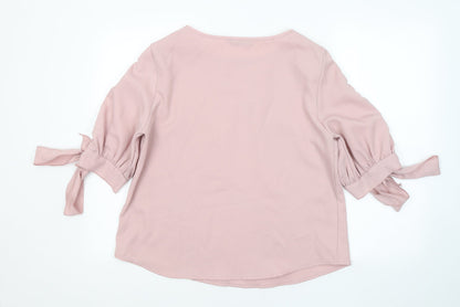 Womens UK Size L Dunnes Stores Pink Pullover Jumper
