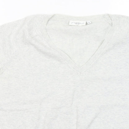 Womens UK Size 12 New Look Grey Pullover Jumper