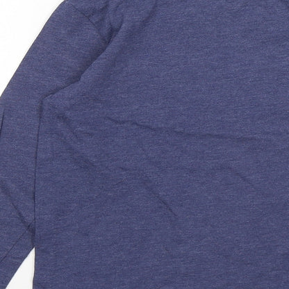 Dunnes Stores Boys Blue Cotton Basic T-Shirt Size 5 Years Round Neck - T Rex Dinasour Graphic