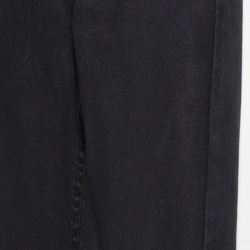 F&F Womens Grey Cotton Jegging Jeans Size 10 L27 in Regular