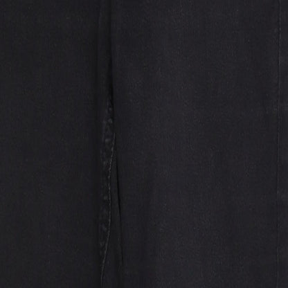 F&F Womens Black Cotton Jegging Jeans Size 10 L27 in Regular