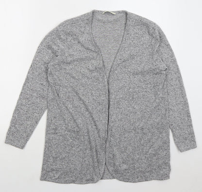 Womens UK Size M George Grey Cardigan Jumper