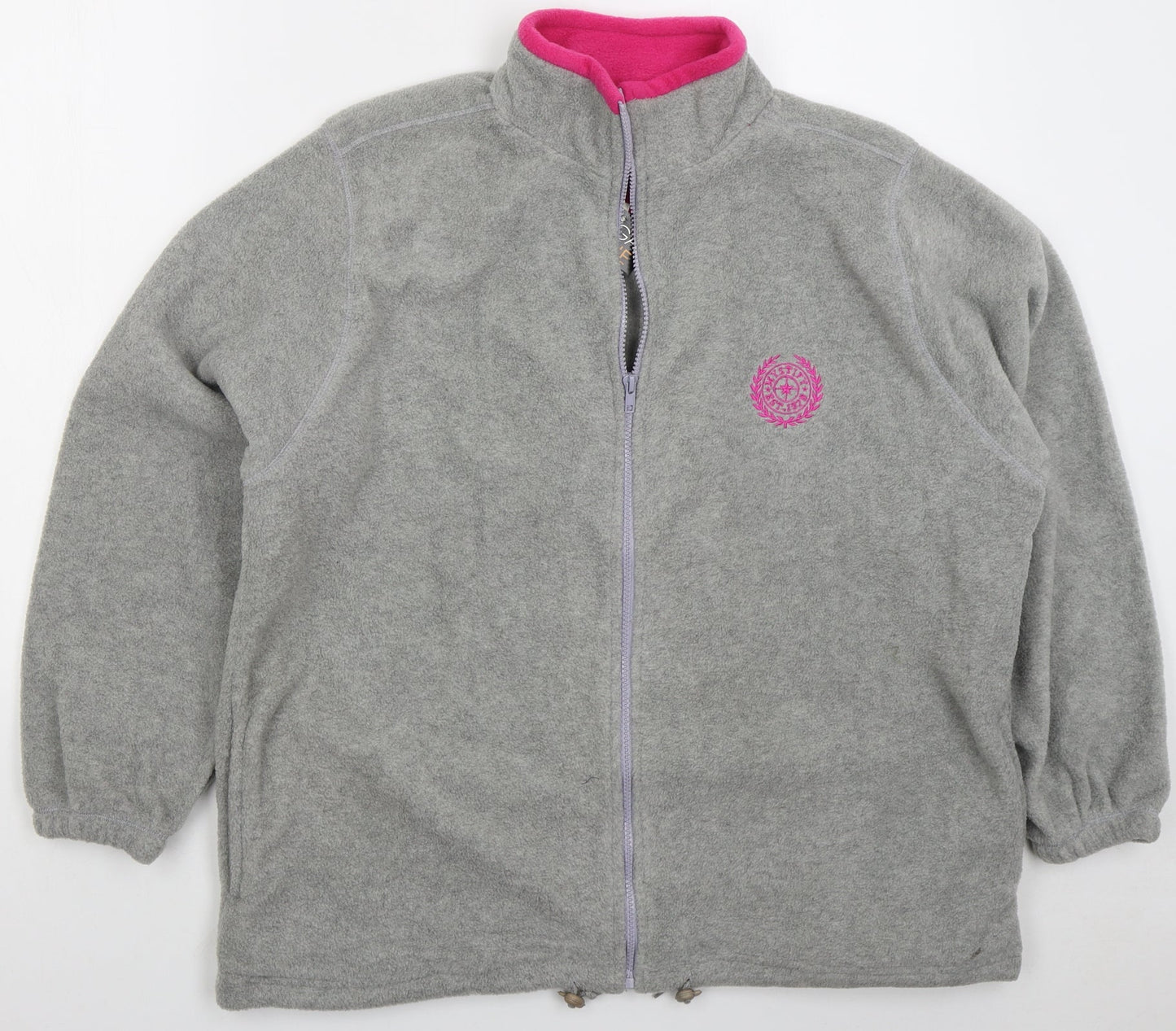 Mystify Womens Grey Jacket Size L Zip