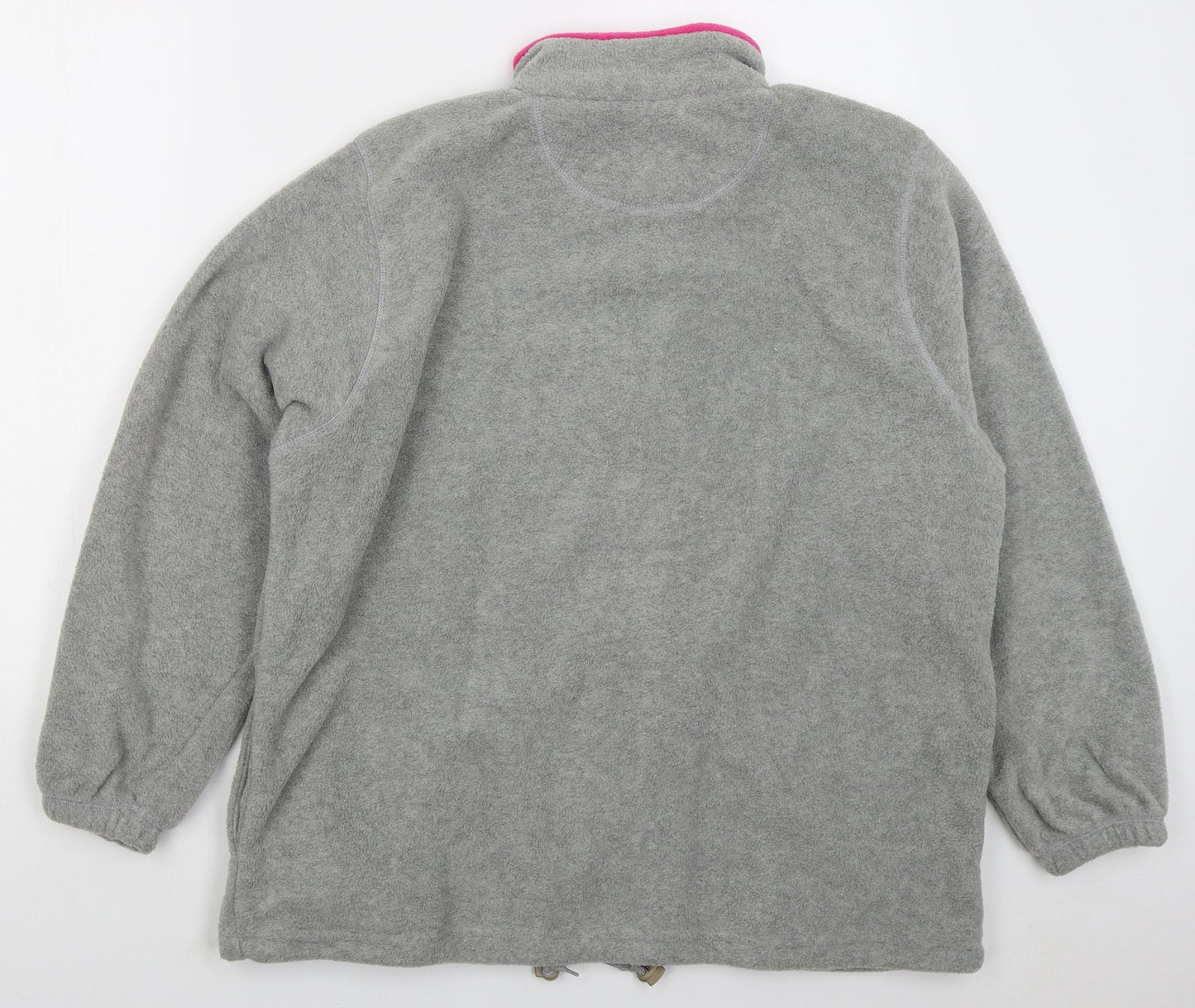 Mystify Womens Grey Jacket Size L Zip