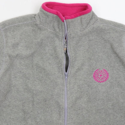 Mystify Womens Grey Jacket Size L Zip