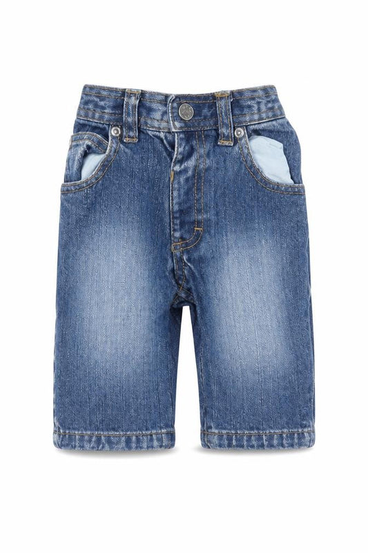 Dunnes Stores Baby Blue Cotton Capri Jeans Size 3-6 Months