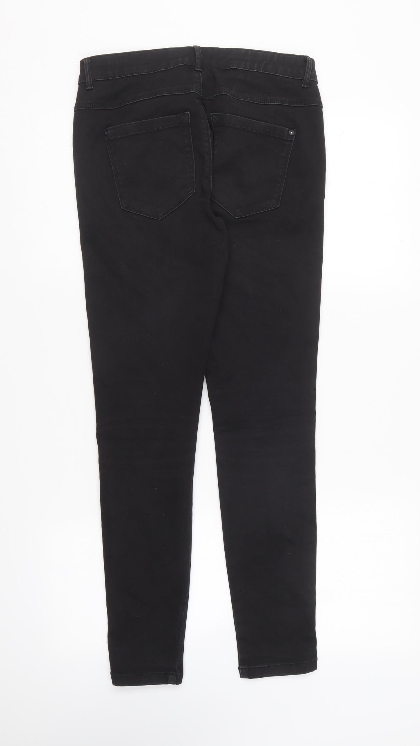 Only Womens Black Cotton Skinny Jeans Size 30 in L28 in Regular