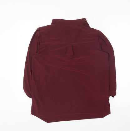 Womens UK Size 8 Dorothy Perkins Purple Basic Blouse