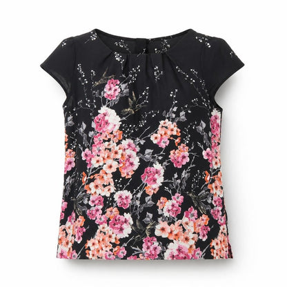 Womens UK Size 10 Dorothy Perkins Multicoloured Basic Blouse