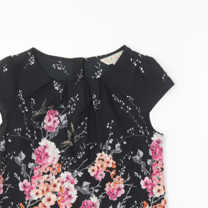 Womens UK Size 10 Dorothy Perkins Multicoloured Basic Blouse