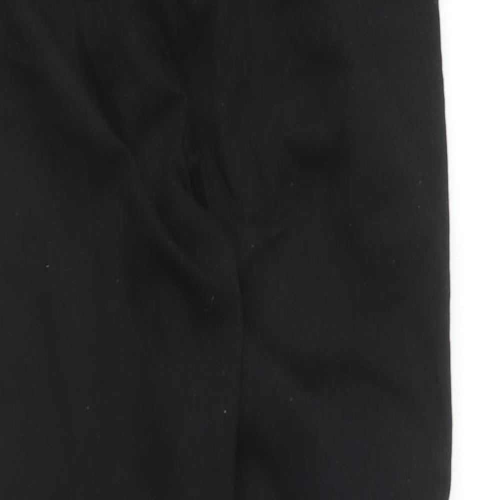 Womens UK Size L VILA Regular Fit Jegging Black Trousers