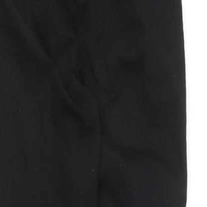 Womens UK Size L VILA Regular Fit Jegging Black Trousers