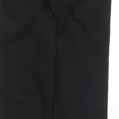 Womens UK Size L VILA Regular Fit Jegging Black Trousers
