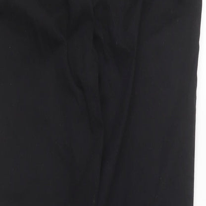 F&F Womens Black Cotton Skinny Jeans Size 10 L26 in Regular
