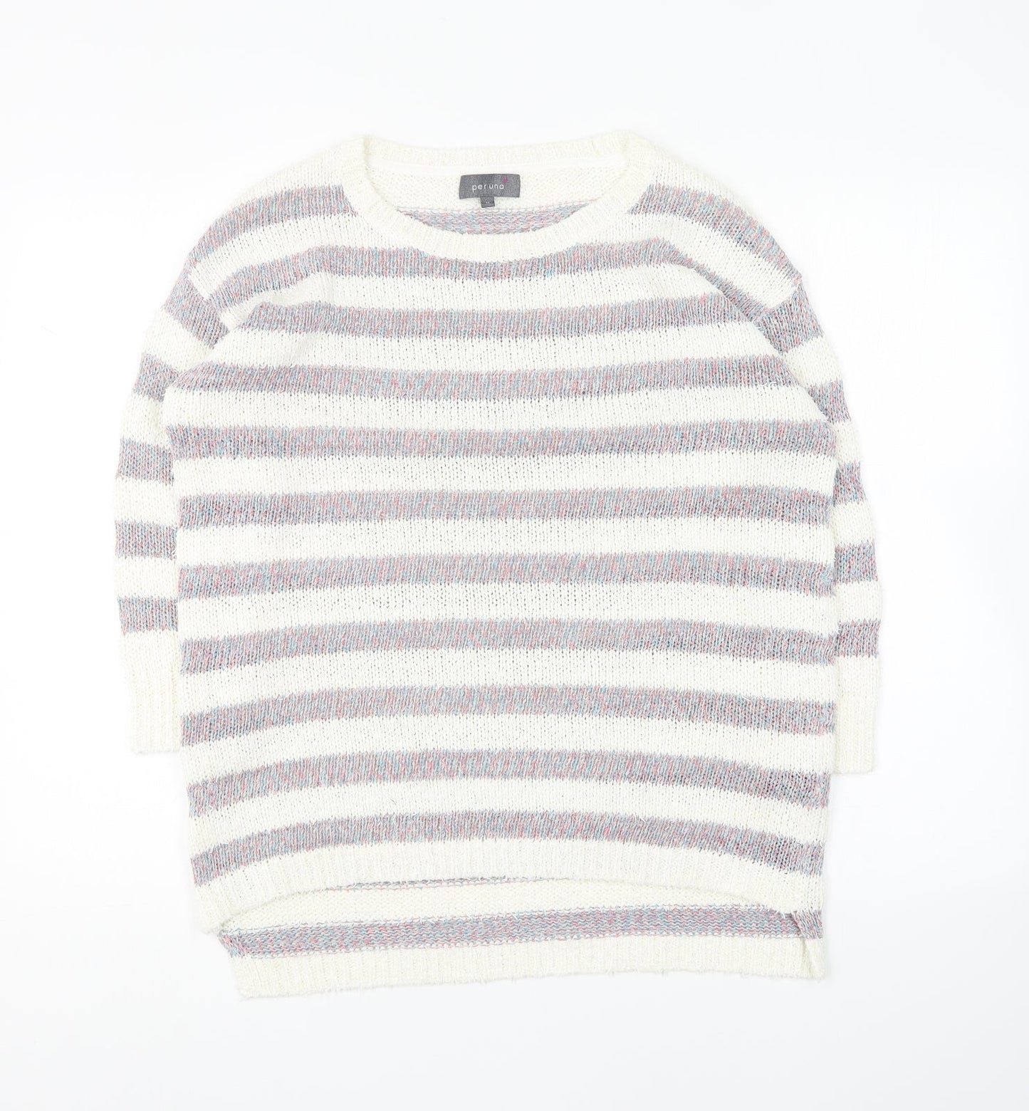 Womens UK Size 12 Per Una Multicoloured Pullover Jumper