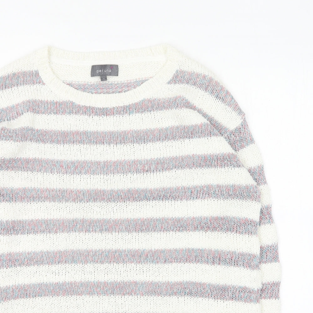 Womens UK Size 12 Per Una Multicoloured Pullover Jumper