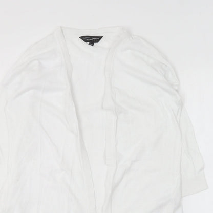 Womens UK Size 10 Dorothy Perkins White Cardigan Jumper