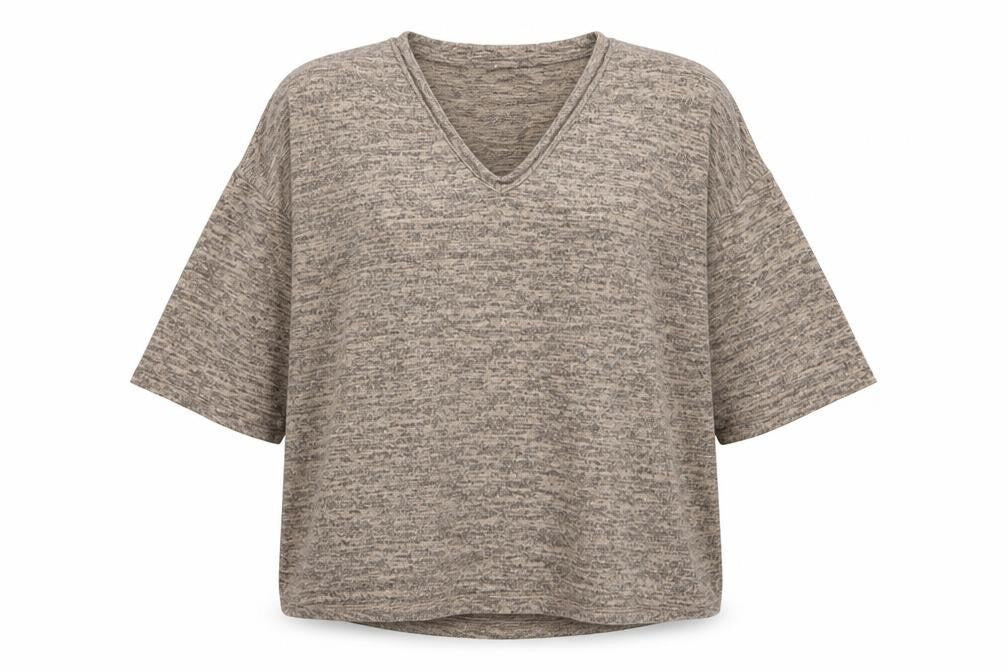 Womens UK Size L New Look Beige Pullover Jumper