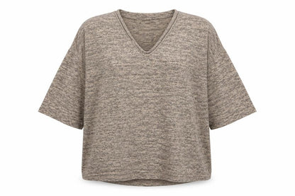 Womens UK Size L New Look Beige Pullover Jumper