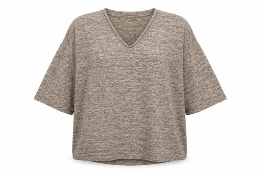 Womens UK Size L New Look Beige Pullover Jumper